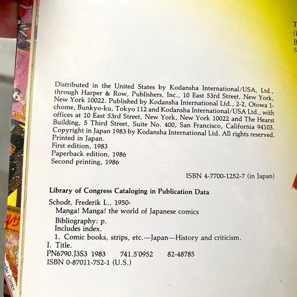 Manga: An Anthology Toni Johnson-Woods/Manga! The World Japanese Comics Schodt - Picture 3 of 7